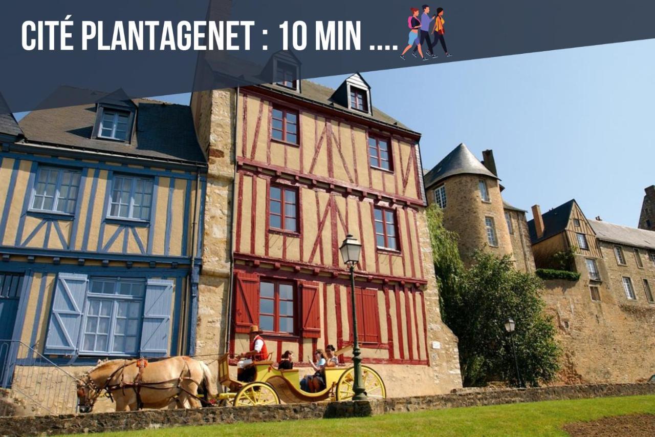 Sweet Nina Jazz Appartement Pour 5 Voyageurs, Situe A La Place De La Republique, Avec Parking Et Lit Queen Size Le Mans Bagian luar foto